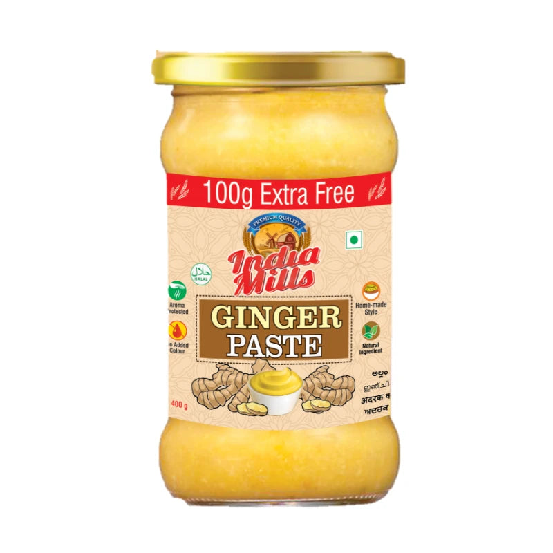 India Mills Ginger Garlic Paste 400 Gm