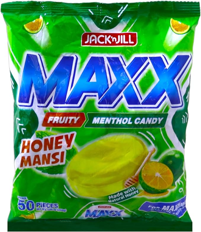 Jack N Jill Maxx Honey Lemon Menthol Candy 200 Gm