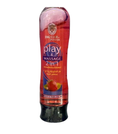 Jaguar Power Play & Massage 2 In 1 Strawberry