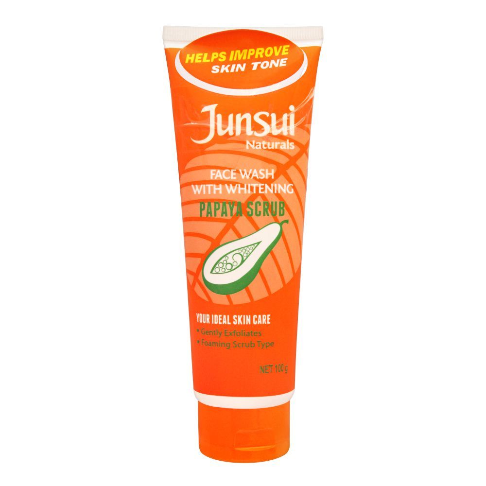 Junsui Papaya Scrub Facewash 100g