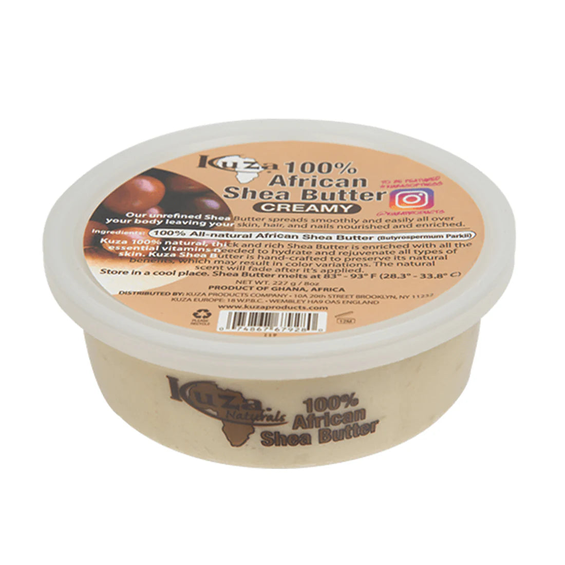 Kuza African Shea Butter Creamy 227g