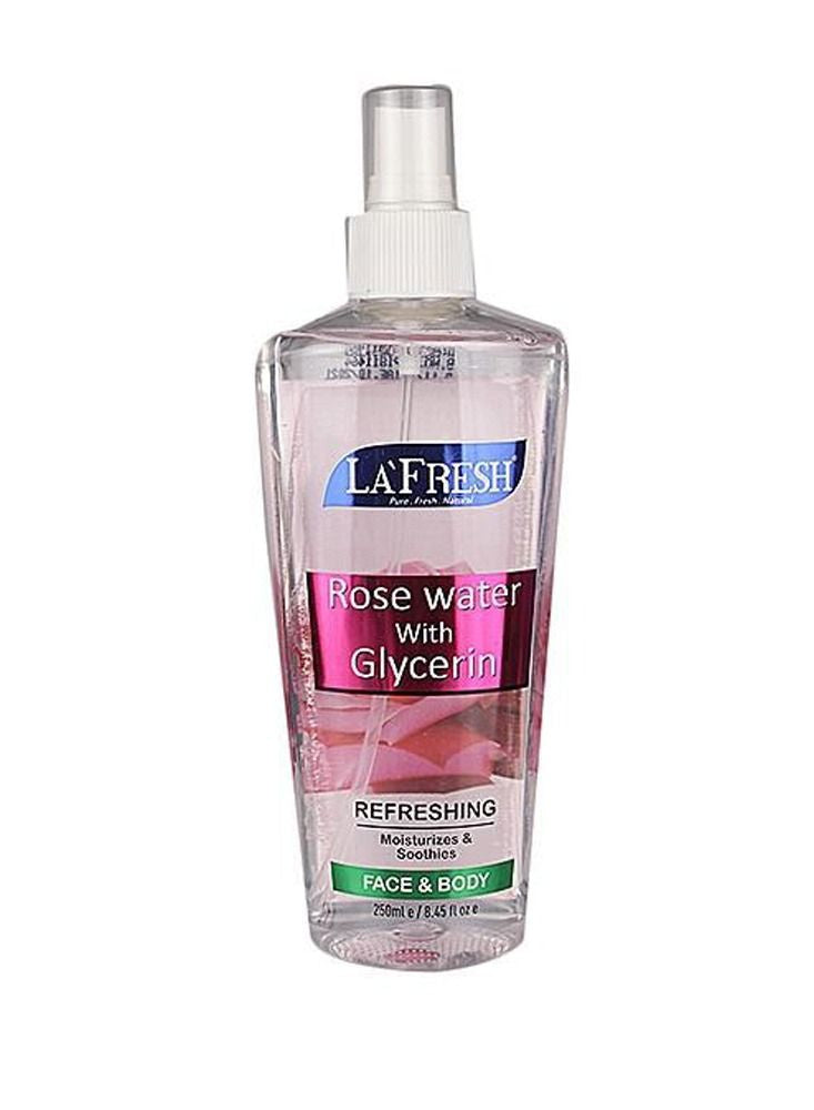 La Fresh Rose Water With Glycerin 250ml