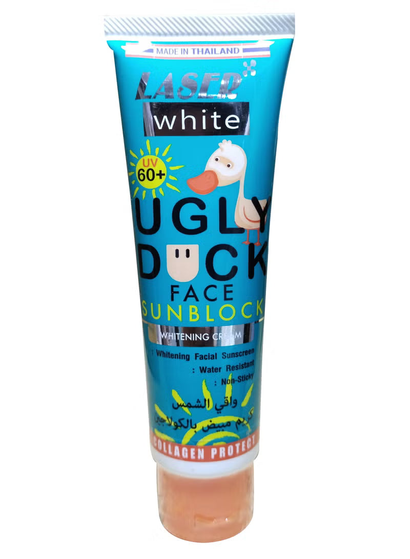 Laser White Ugly Duck Sunblock Cream Blue 100 Gm