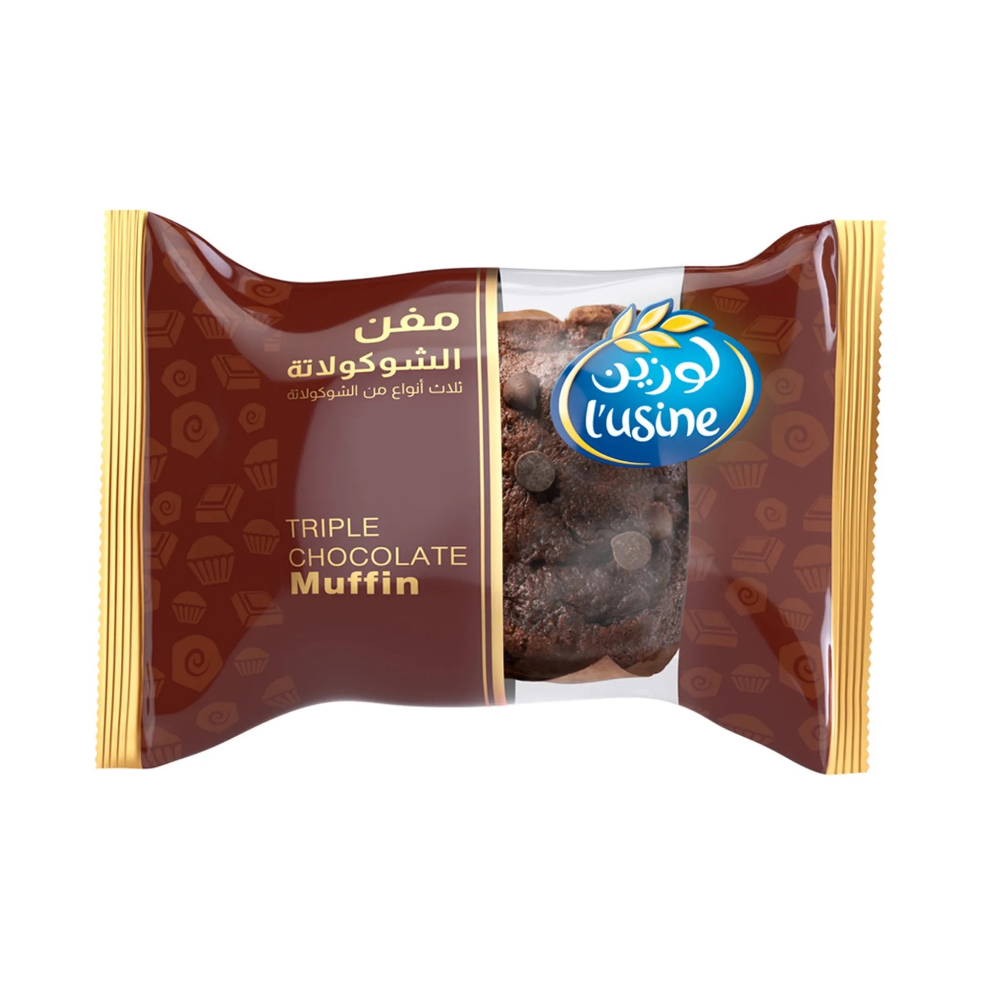 Lusine Triple Chocolate Muffin 60 Gm X 6 Pcs