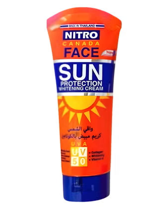 Nitro Sun Protection Whitening Cream 170 Gm