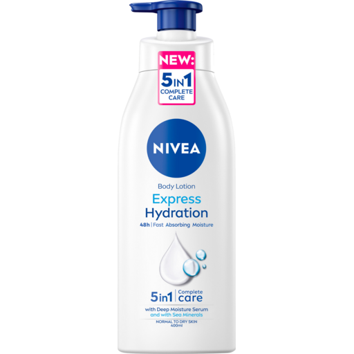 Nivea Express Hydration Body Lotion 5in1 400ml