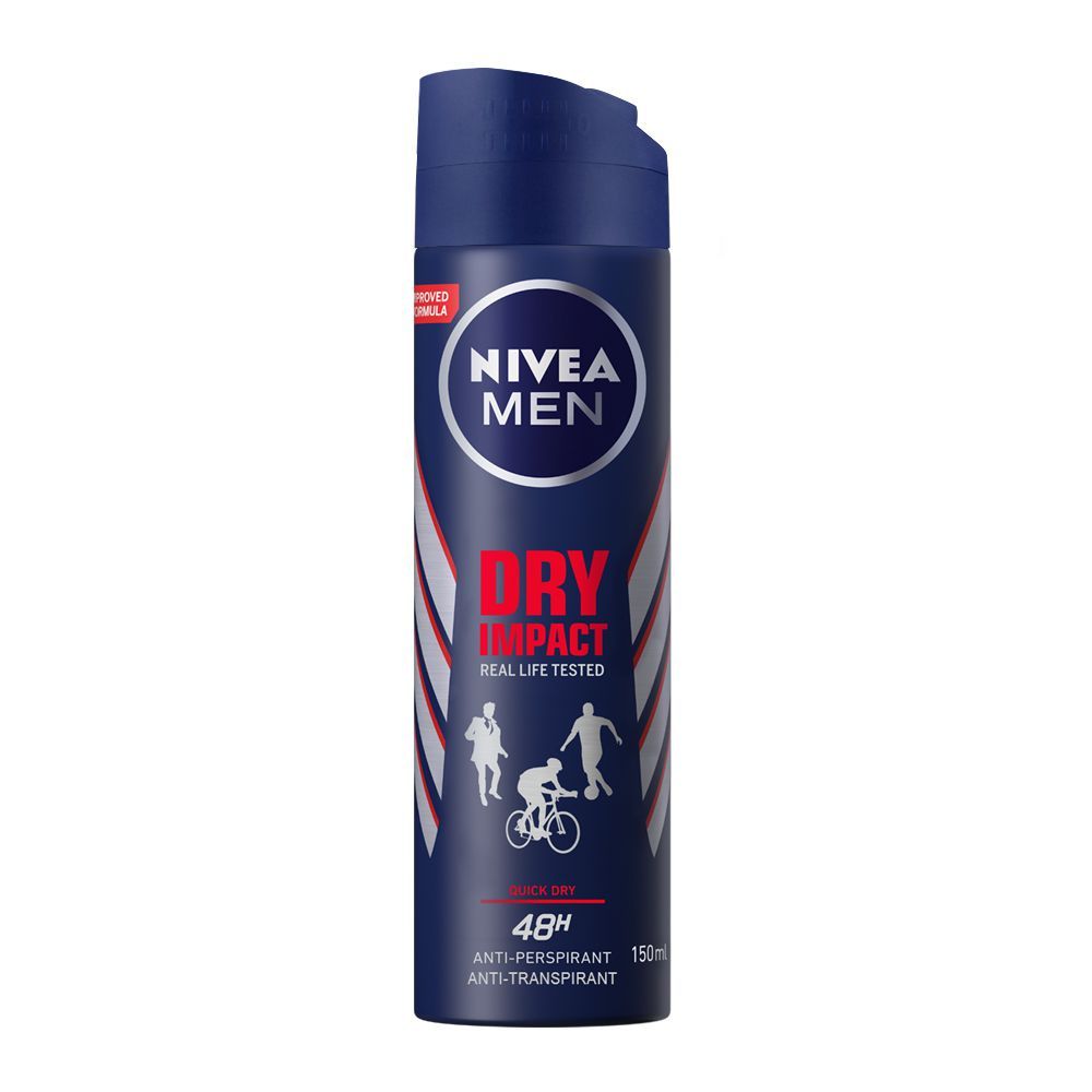 Nivea Men Dry Impact Body Spray 150ml