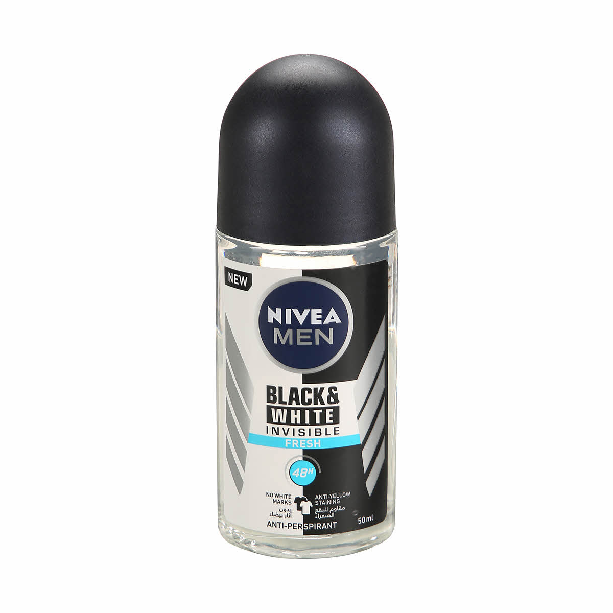 Nivea Men Roll On Black & White Fresh 50 Ml