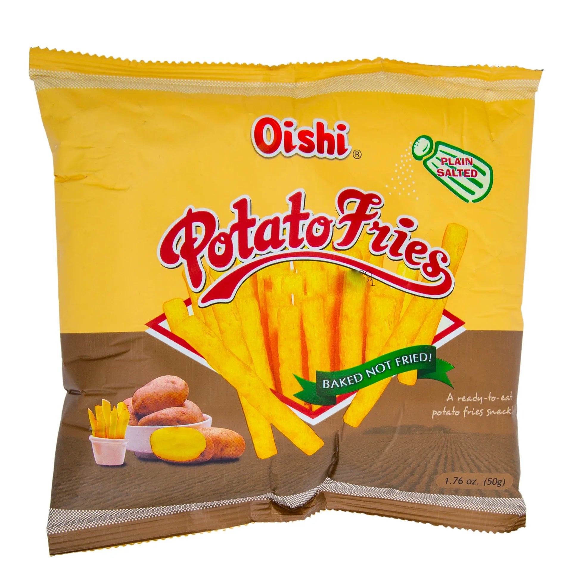 Oishi Poato Fries Salt 50 Gm