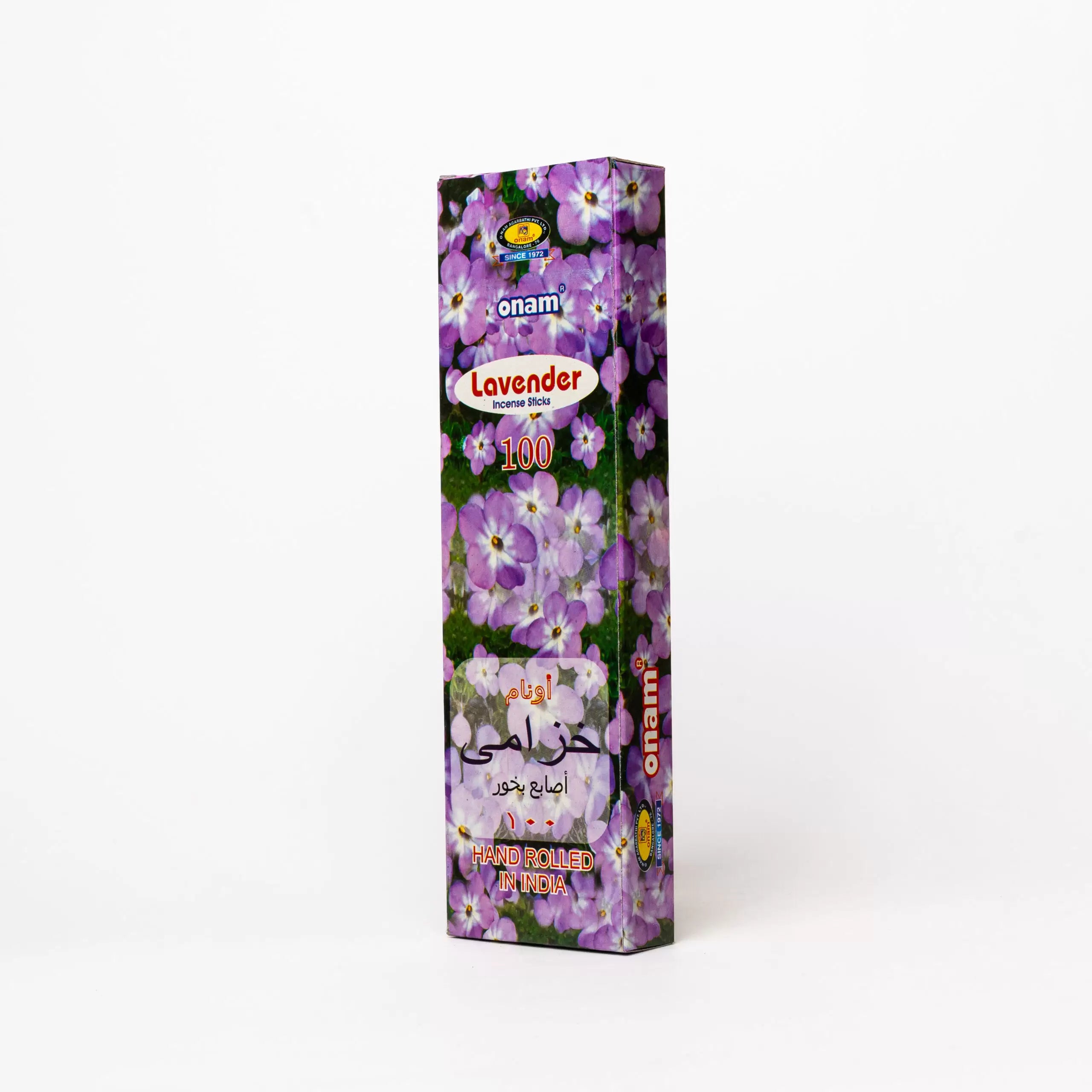 Onam Lavender Incense Sticks 100 pcs
