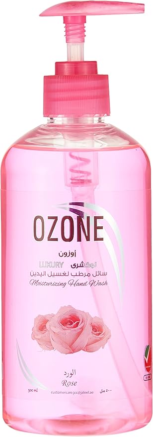Ozone Hand Wash Rose 500 Ml