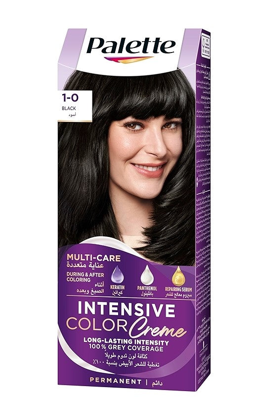Palette Hair Colour Black 1-0