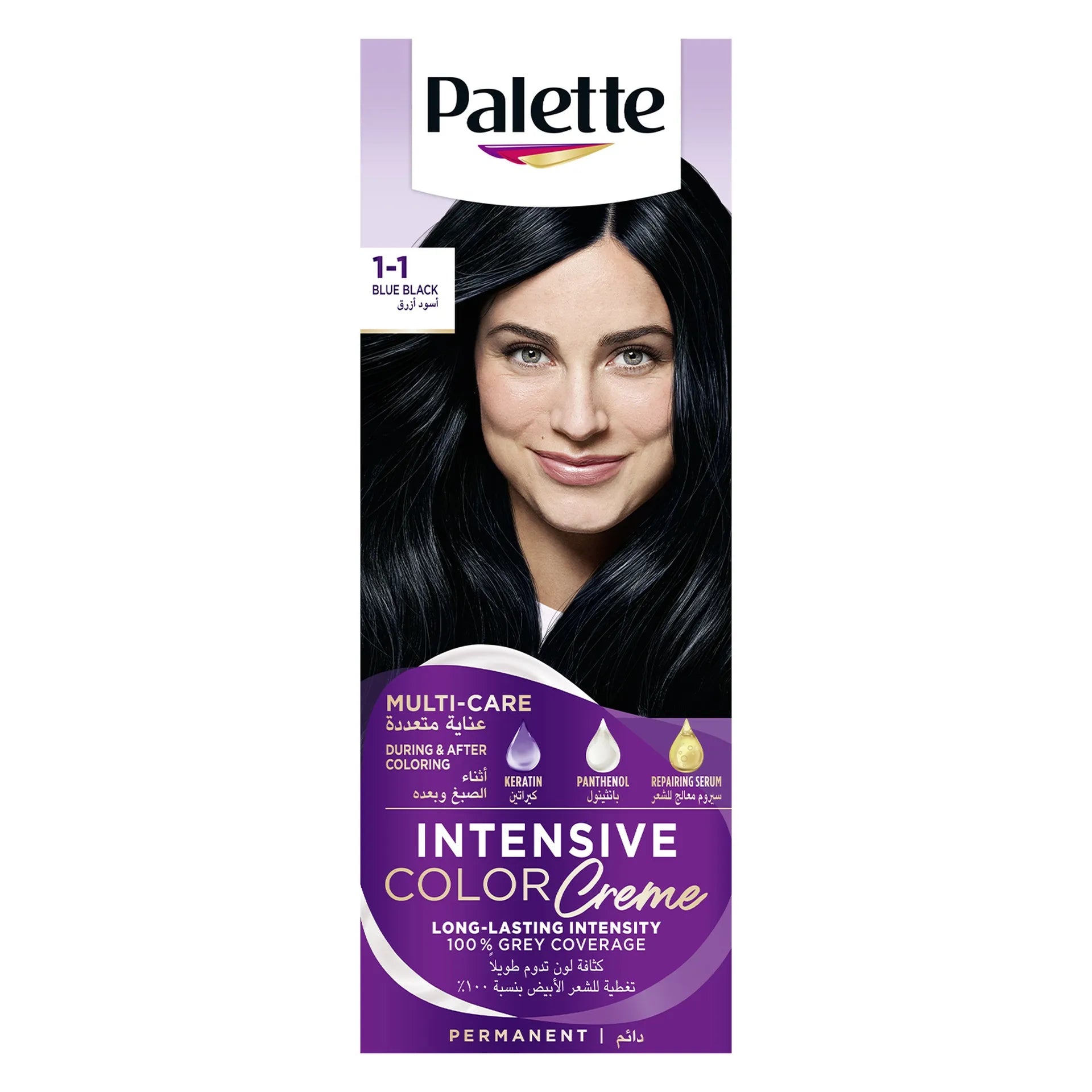 Palette Hair Colour Blue Black 1-1