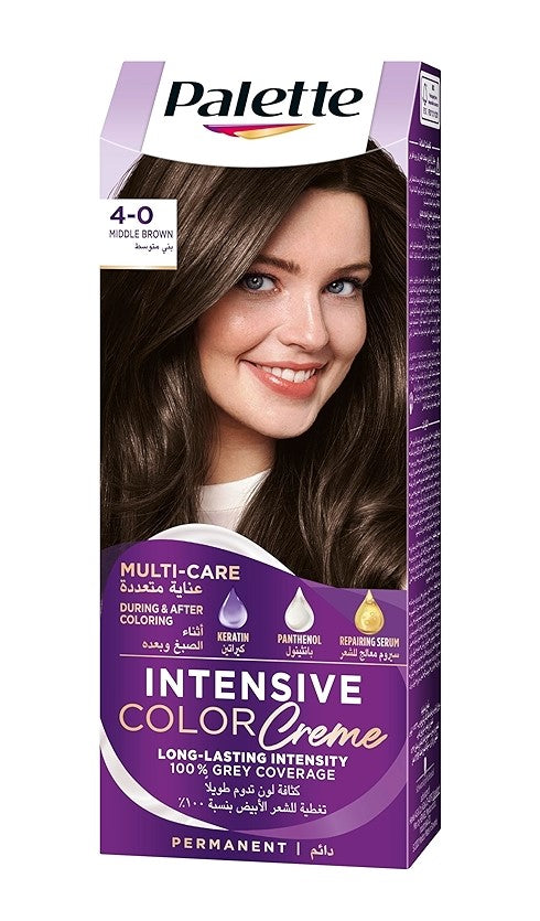 Palette Hair Colour Medium Brown 4-0