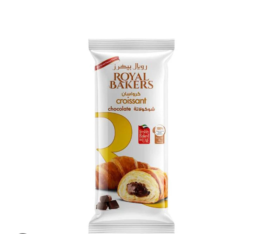 Royal Bakers Croissant Chocolate 65gm