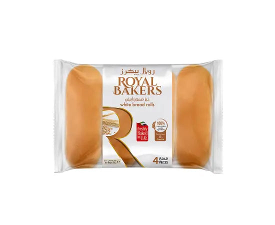 Royal Bakers White Brd Rolls Plain 260 Gm