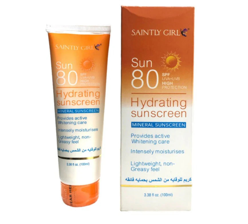 Saintly Girl Hydrating Sun Screen Spf Cream 100ml