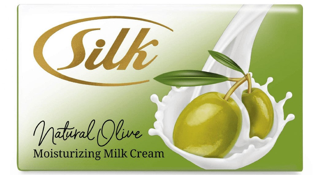 Silk Soap 120 Gm Natural Olive