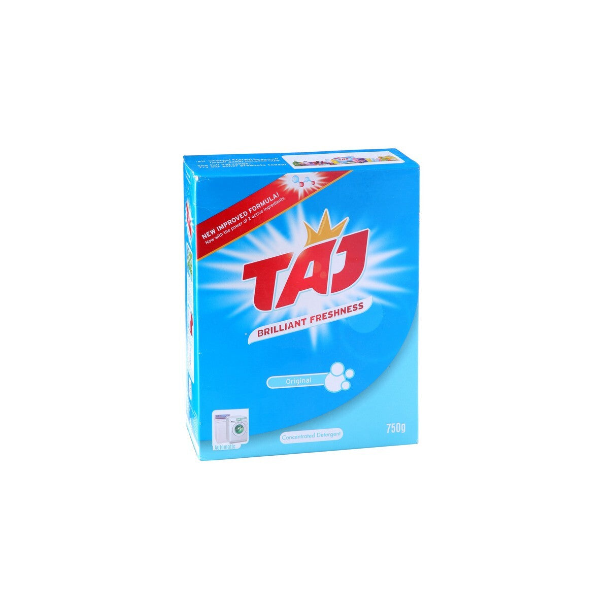 Taj 2 In 1 Detergent Blue 750g