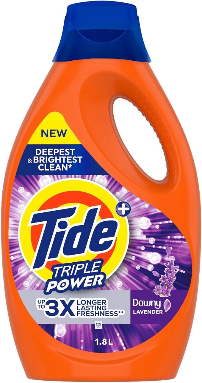 Tide Power Gel Downy Lavender 1.8 Ltr
