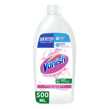 Vanish White Clorine Bleach 500ml