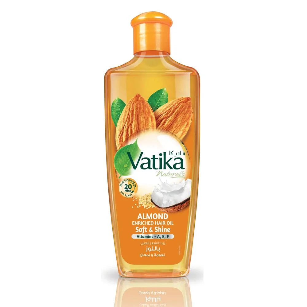 Vatika Almond Soft & Shine Hair Oil 300 Ml
