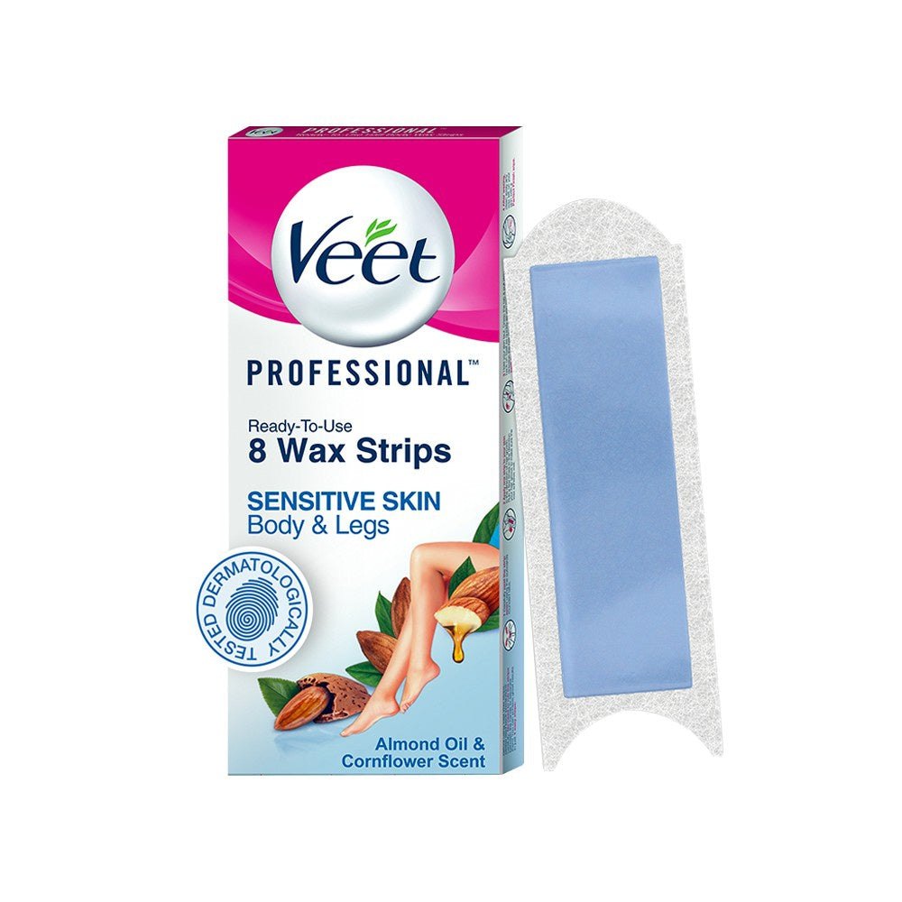 Veet Professional Body Wax For Sensitive Skin 8 Strips