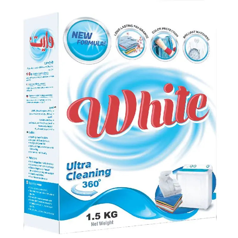 White Detergent 2 In 1500 Gm Pouch