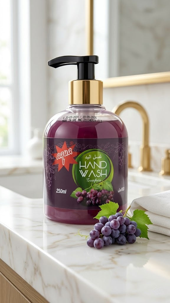 Aqua Handwash Grapes 250ML