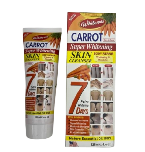 White Gold Skin Cleanser Carrot 125ml