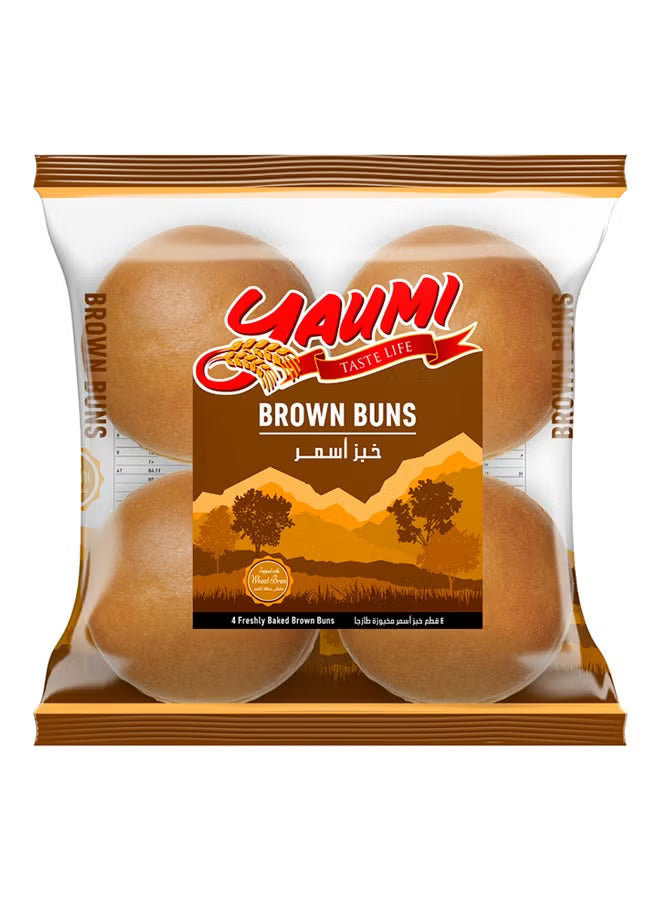 Yaumi Brown Buns 4 Pcs