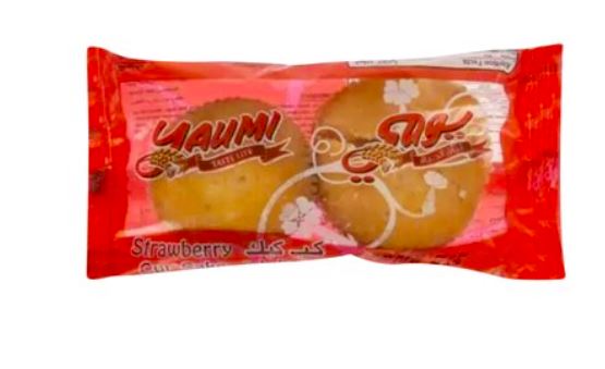 Yaumi Cup Cake Twin Strawberry 60 Gm