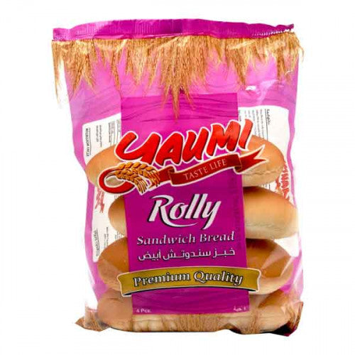 Yaumi Rolly Sandwhich Bread 4 Pcs