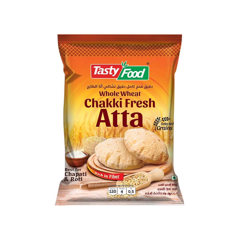 Tasty Food Chakki Fresh Atta 1 Kg