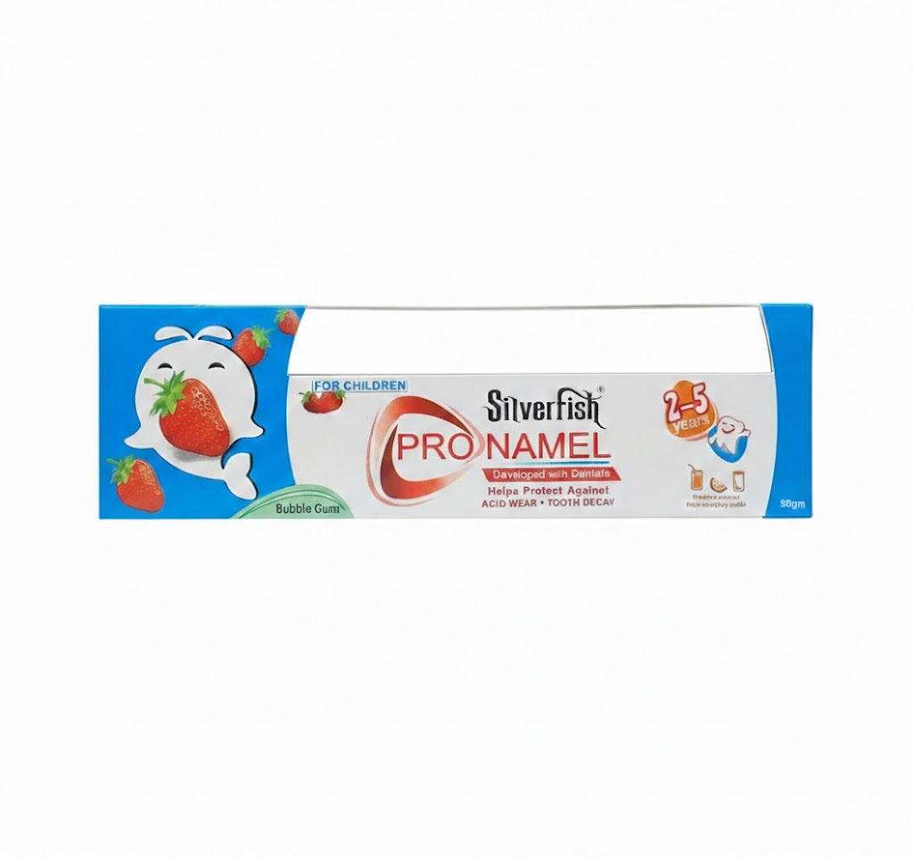 Silverfish Pronamel Toothpaste Bubble Gum 50 Gm