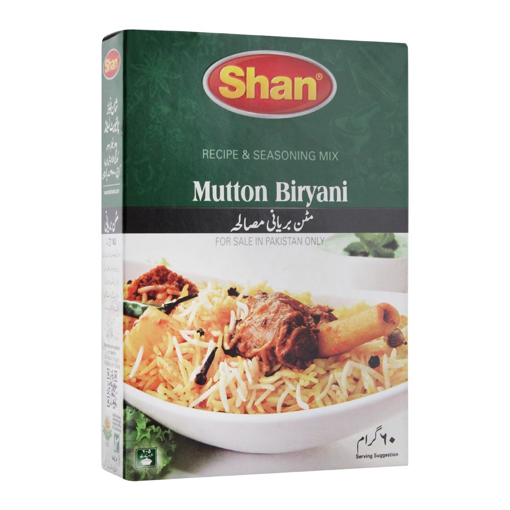 Shan Mutton Biriyani 60g+5g