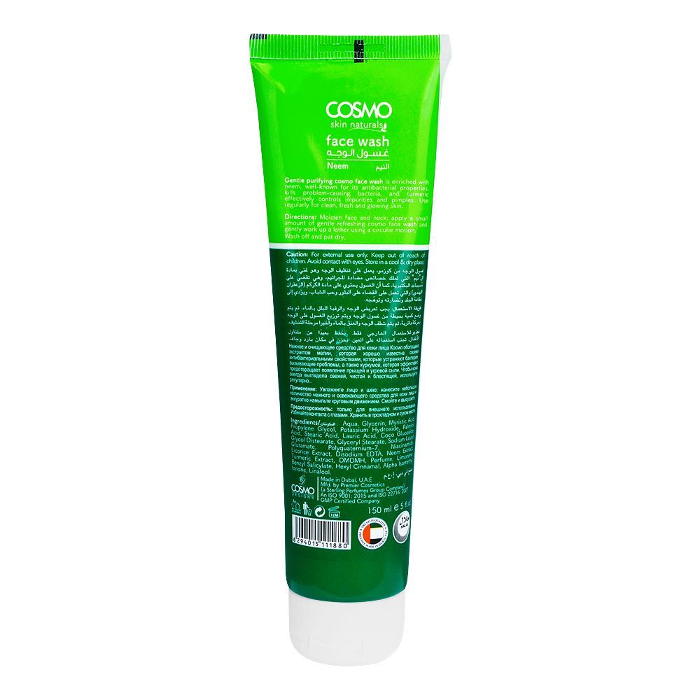 Cosmo Skin Naturals Beauty Treat Purifying Neem Face Wash - 150ml