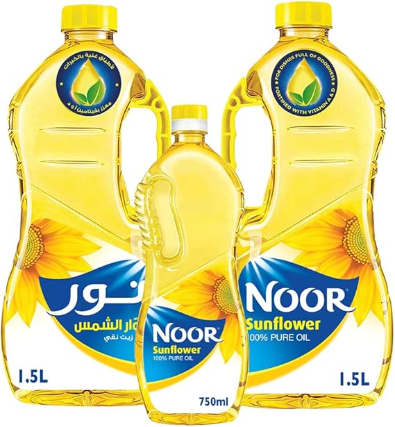Noor Sunflower Oil 2x (1.5l+750 Ml)