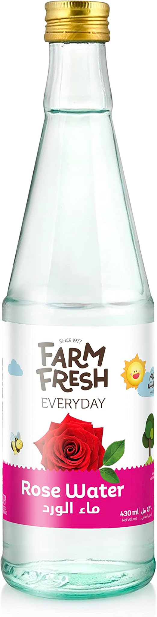 Farm Fresh Rose Water 430 Ml X 2 Pes