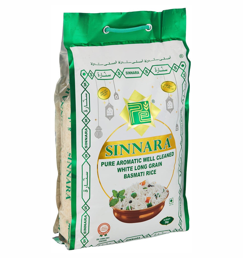 Sinnara Gold Steam Basmati Rice 5Kg