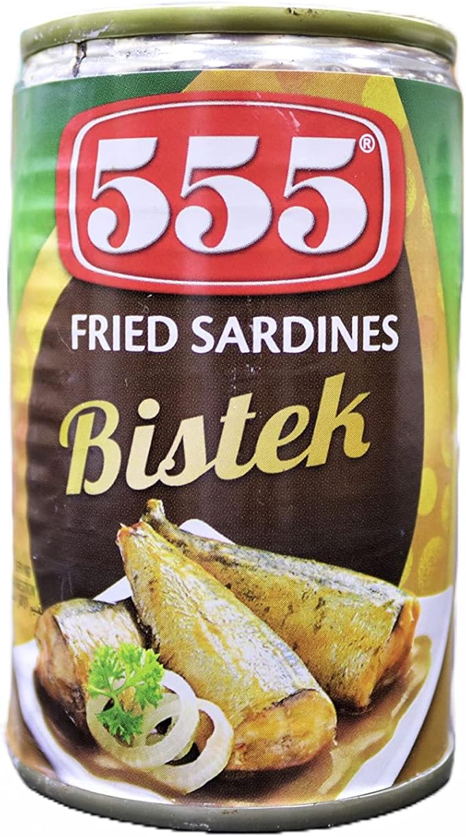 555 Fried Sardine Bistek 155 Gm