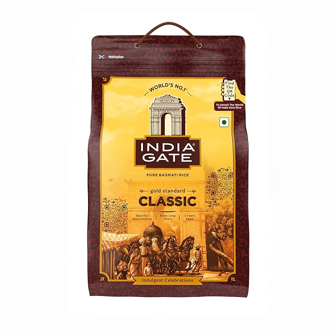 India Gate Basmati Rice Classic 5 Kg1X1