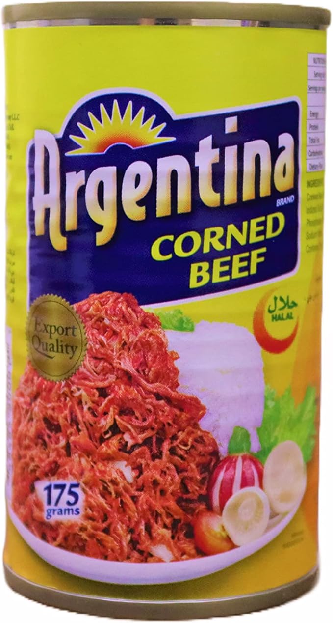 Argentina Corned Beef Hot & Spicy 175 Gm