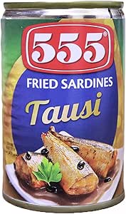 555 Fried Sardine Tausi 155 Gm