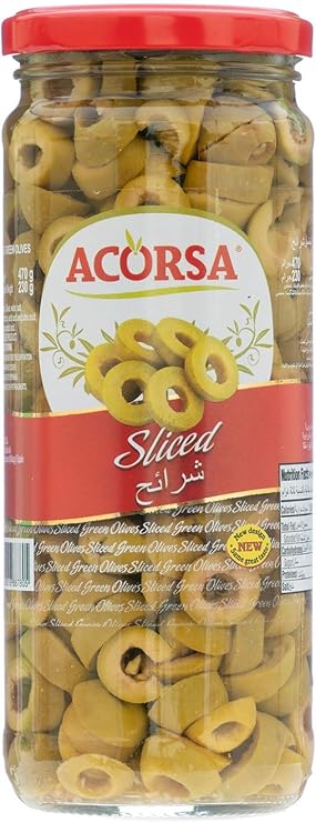 Farm Fresh Green Sliced Olives 440 Gm