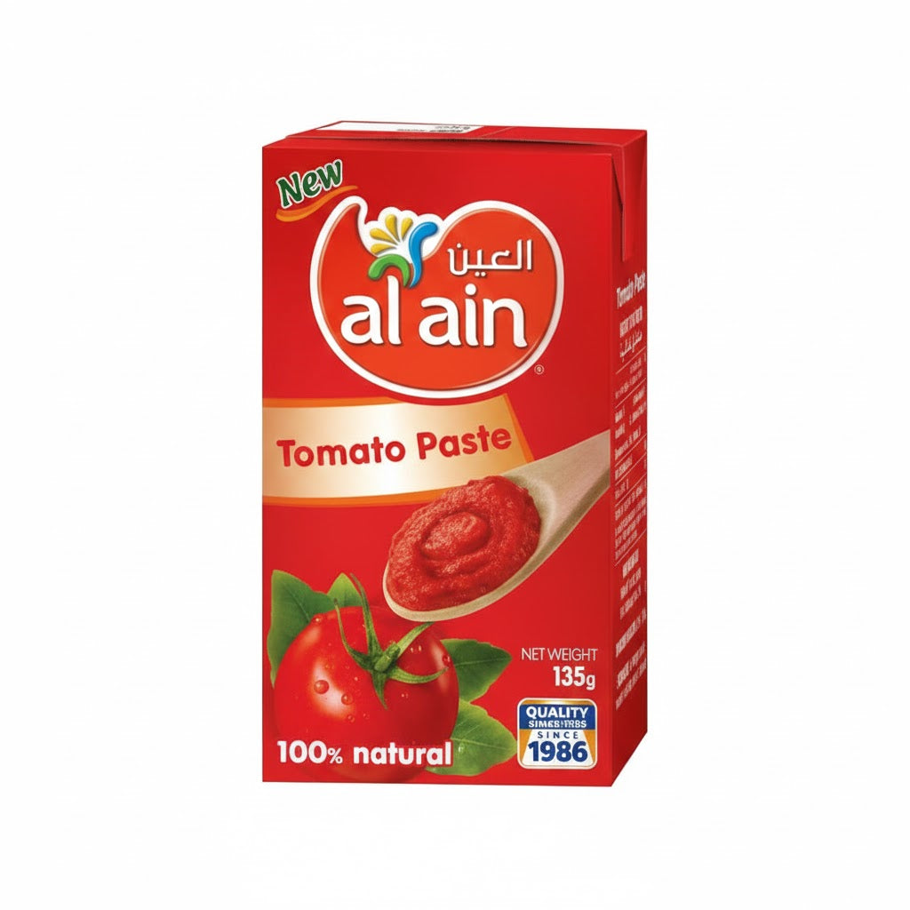 Al Ain Tomato Paste Tetra 135 Gm