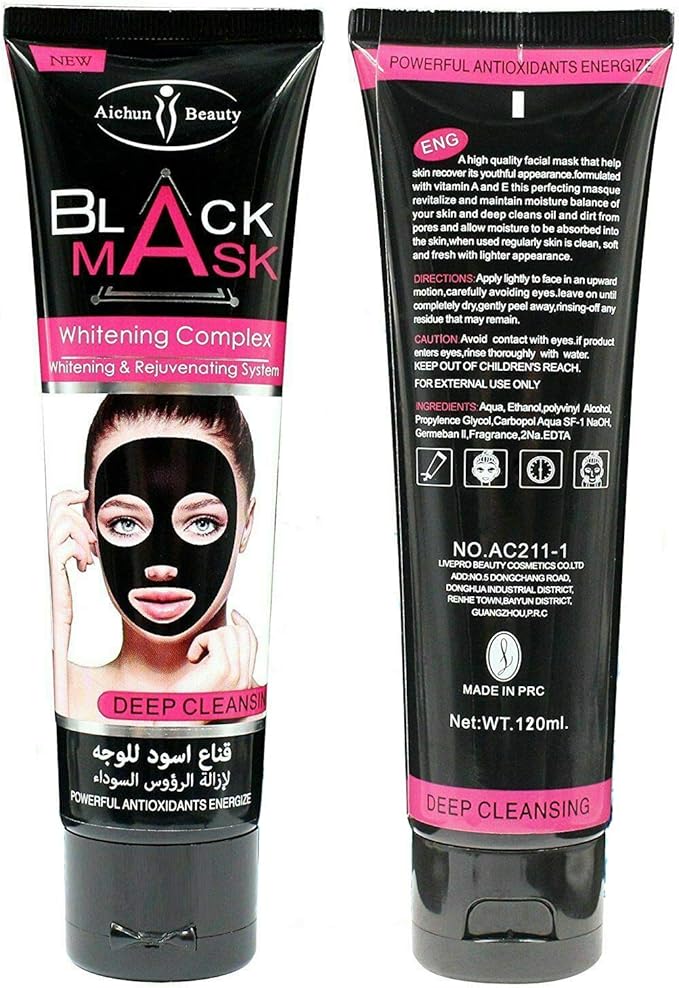 Aichun Black Mask Whitening Complex Ac211-1 120ml