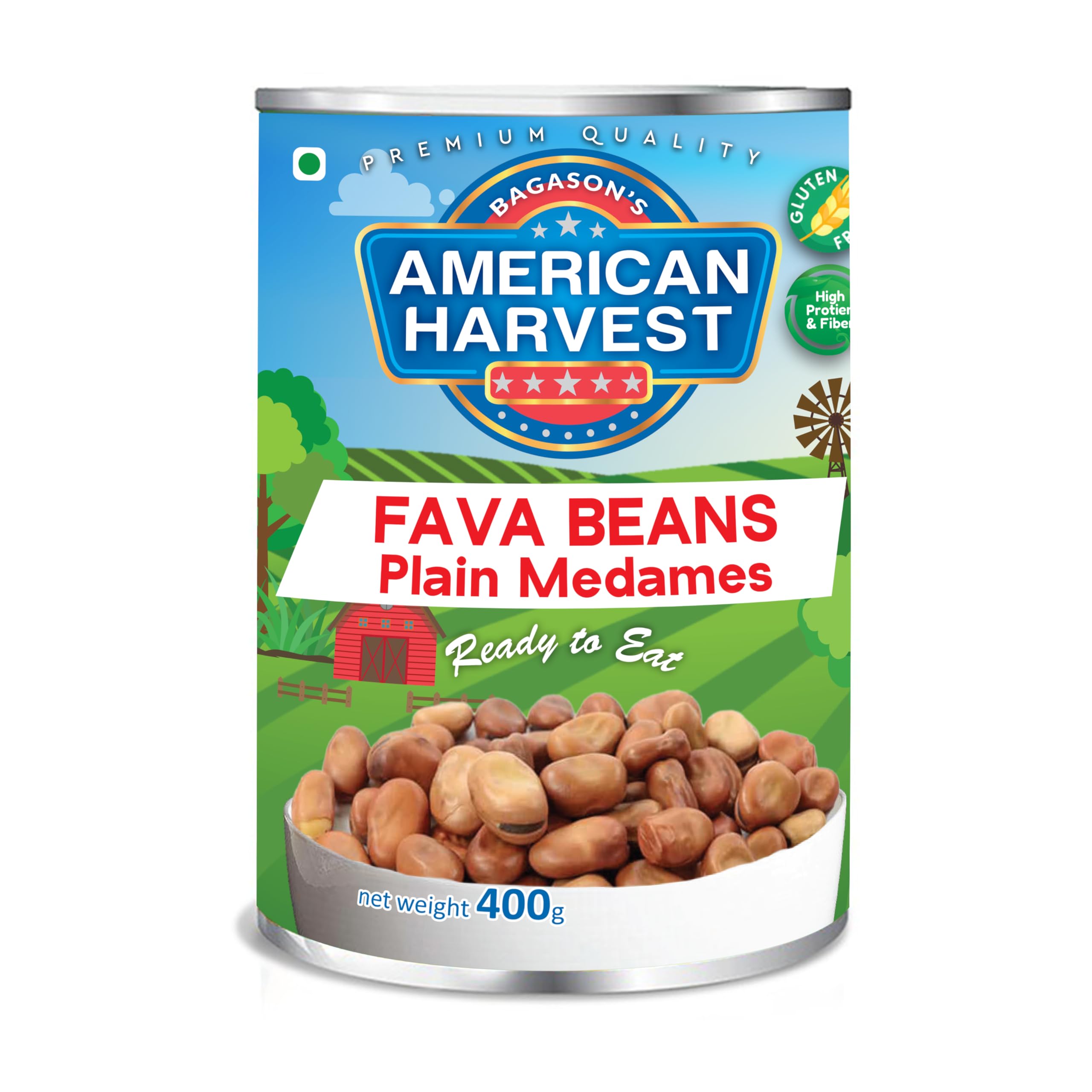 American Harvest Favaa Beans 400 Gm