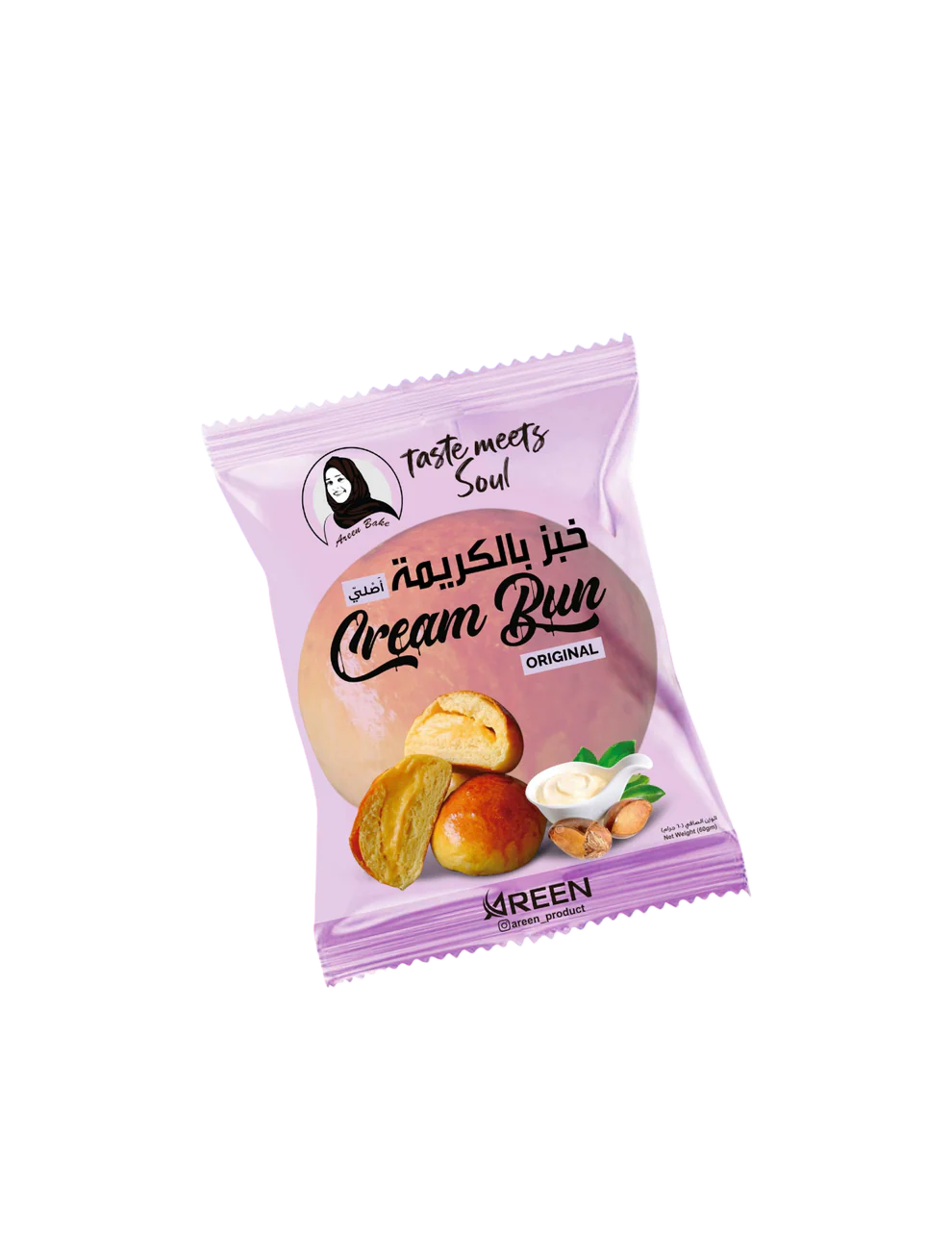 Areen Cream Bun 60 Gm