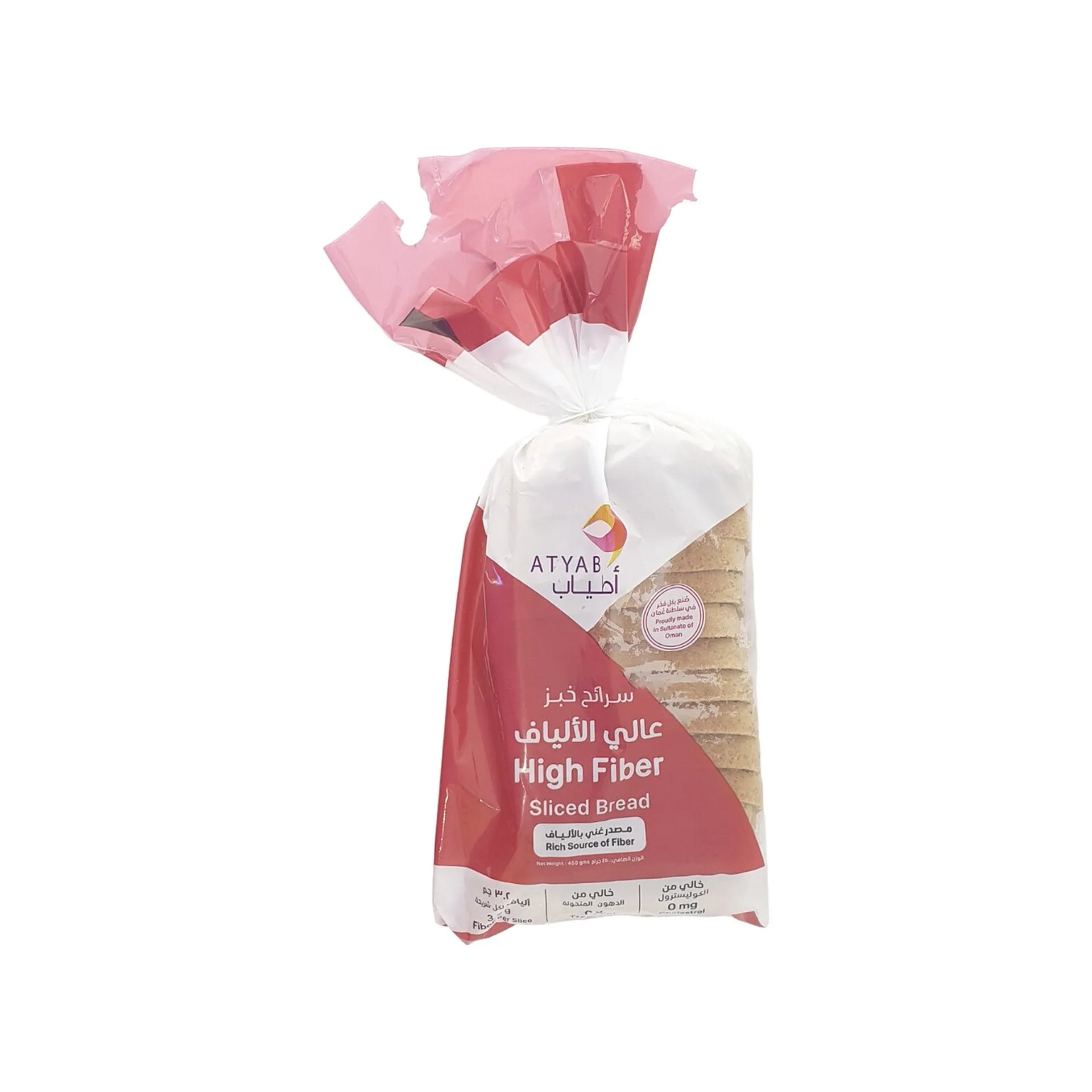 Atyab White Bread Medium 450 Gm